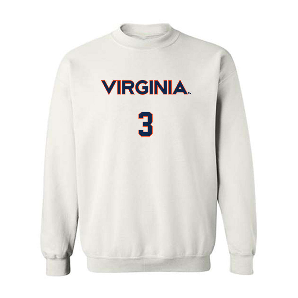 Virginia - NCAA Softball : Courtney Layne - Crewneck Sweatshirt Replica Shersey