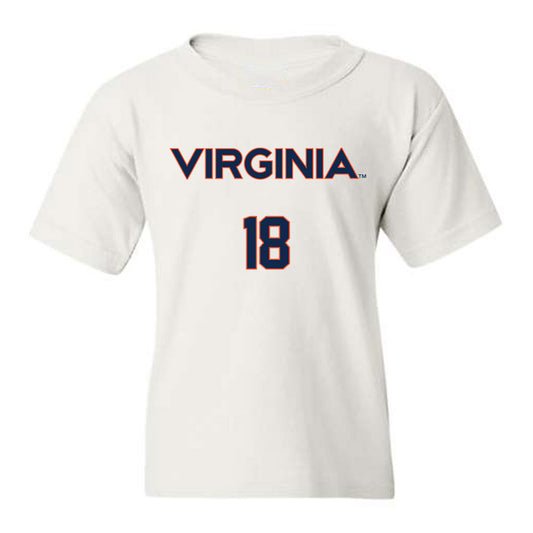 Virginia - NCAA Softball : Melissa Carr - Youth T-Shirt Replica Shersey