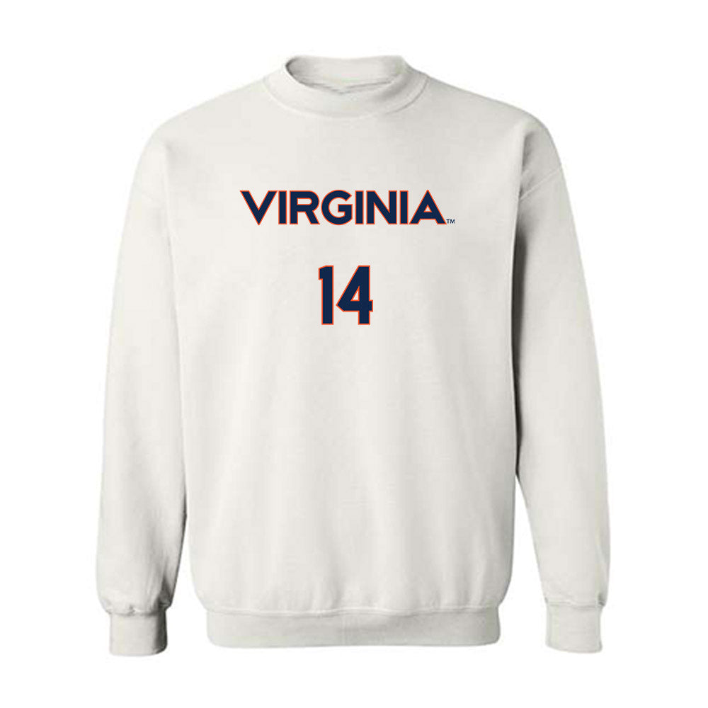 Virginia - NCAA Softball : Eden Bigham - Crewneck Sweatshirt Replica Shersey