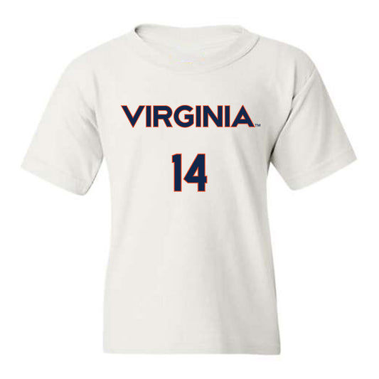 Virginia - NCAA Softball : Eden Bigham - Youth T-Shirt Replica Shersey