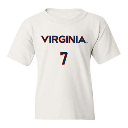 Virginia - NCAA Softball : Sarah Coon - Youth T-Shirt Replica Shersey