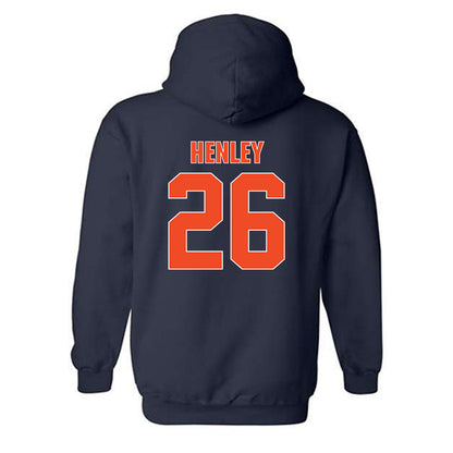 Virginia - NCAA Softball : Savanah Henley - Hooded Sweatshirt Replica Shersey