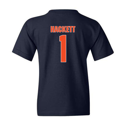 Virginia - NCAA Softball : Kelsey Hackett - Youth T-Shirt Replica Shersey