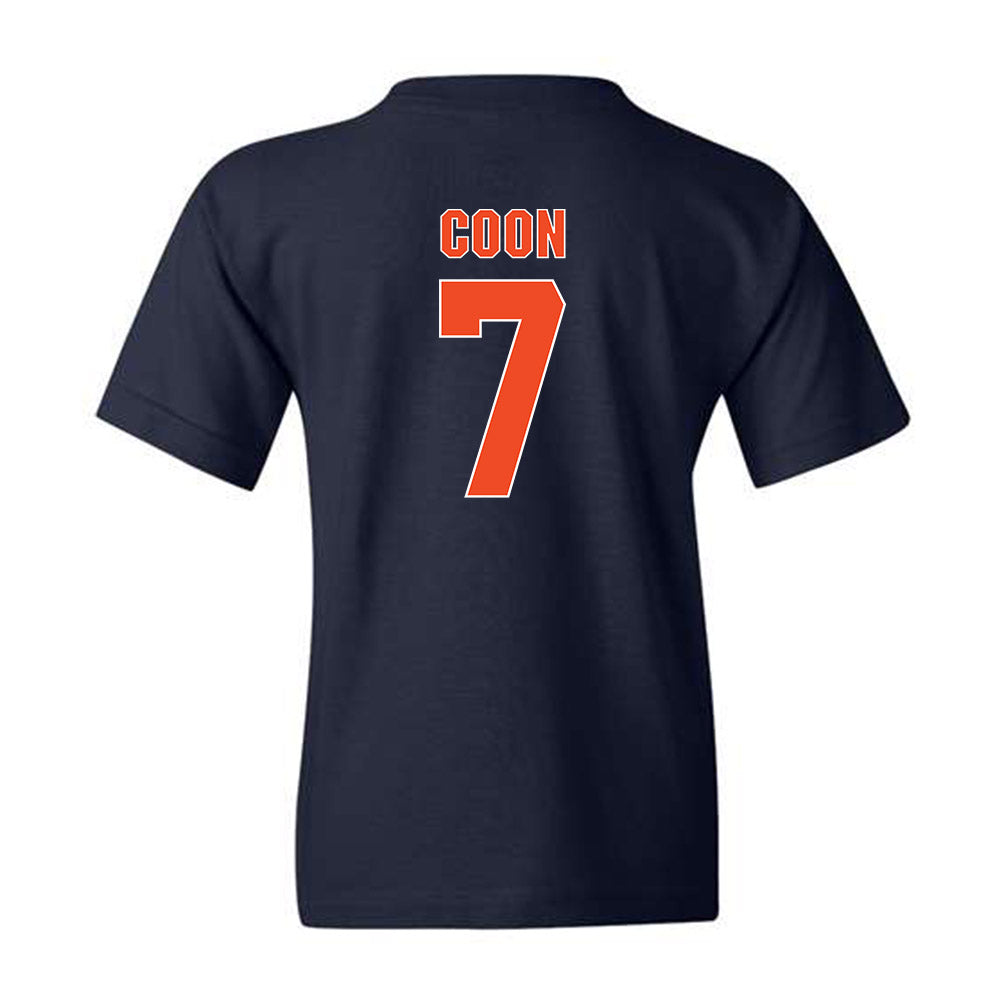 Virginia - NCAA Softball : Sarah Coon - Youth T-Shirt Replica Shersey