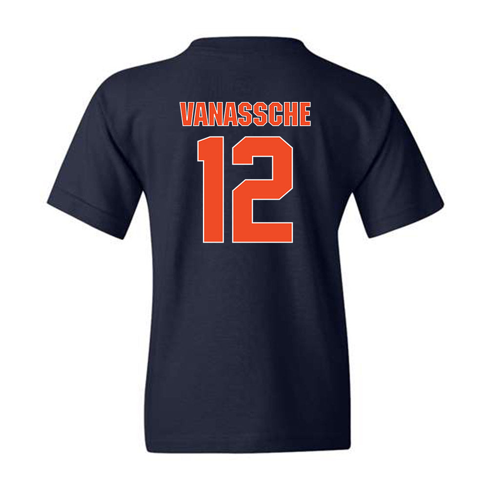 Virginia - NCAA Softball : Lauren VanAssche - Youth T-Shirt Replica Shersey