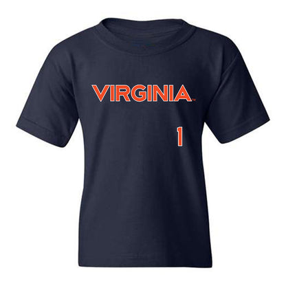 Virginia - NCAA Softball : Kelsey Hackett - Youth T-Shirt Replica Shersey