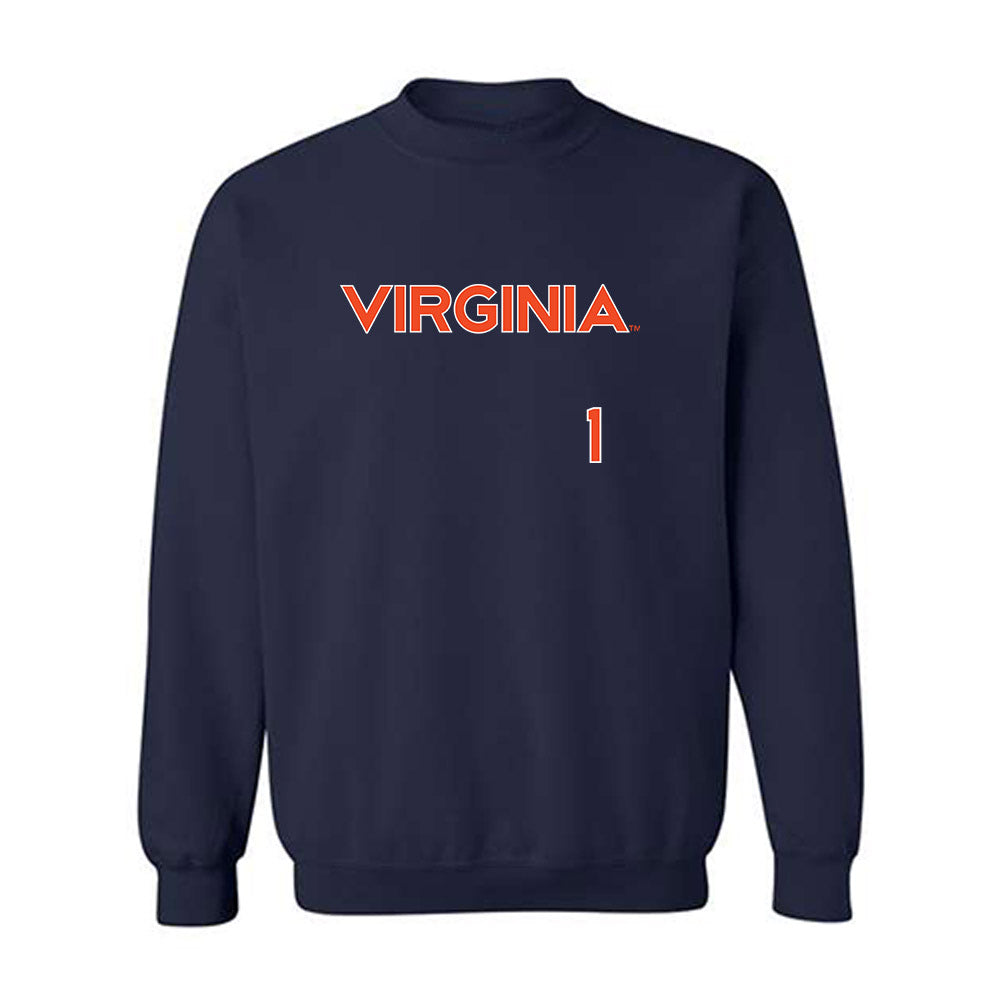 Virginia - NCAA Softball : Kelsey Hackett - Crewneck Sweatshirt Replica Shersey