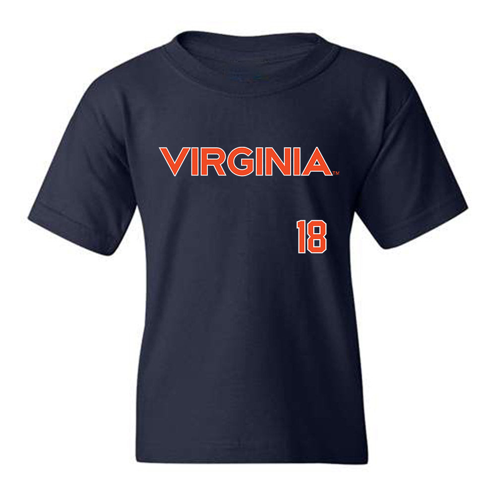 Virginia - NCAA Softball : Melissa Carr - Youth T-Shirt Replica Shersey