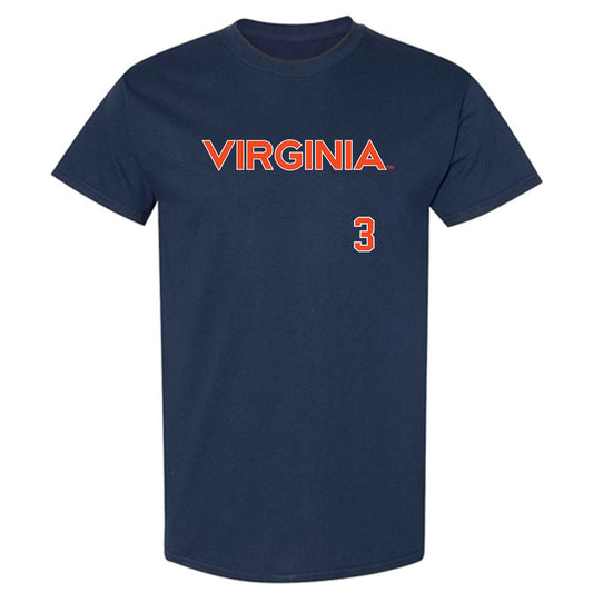Virginia - NCAA Softball : Courtney Layne - T-Shirt Replica Shersey