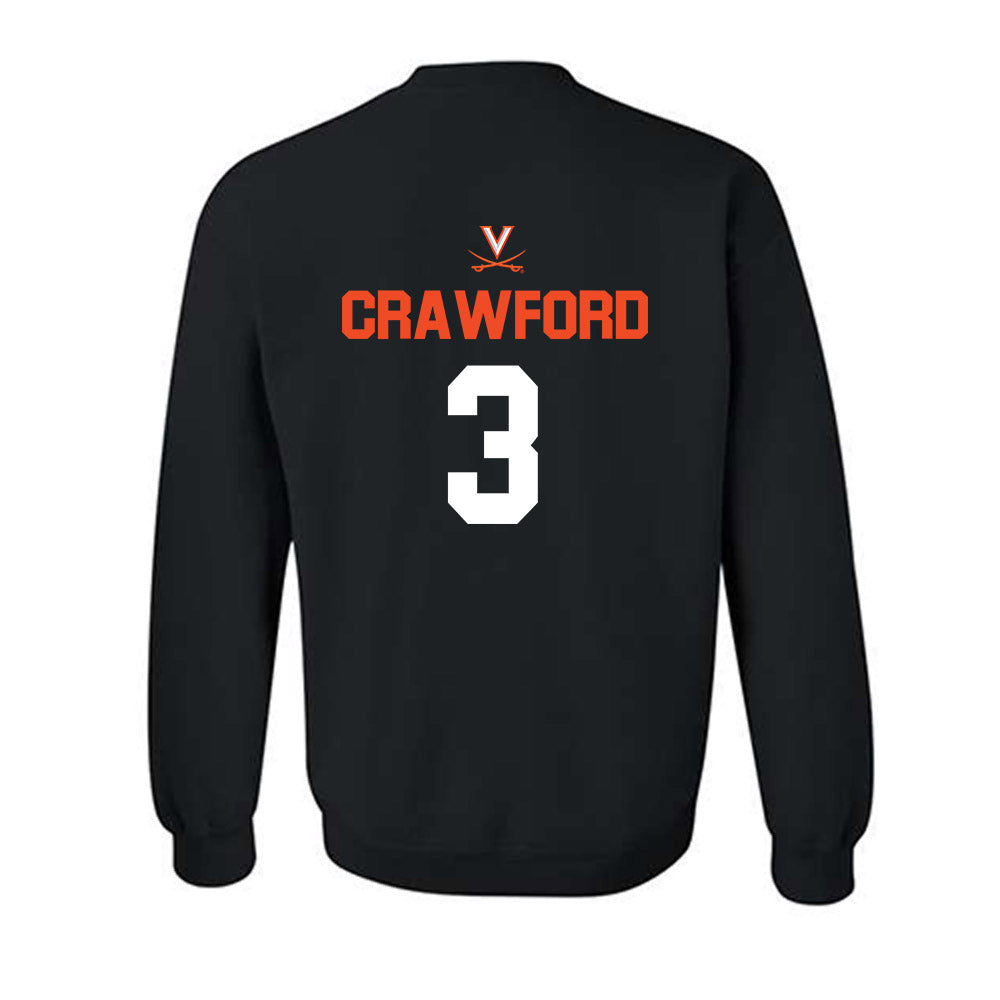 Virginia - NCAA Football : Delaney Crawford Sweatshirt