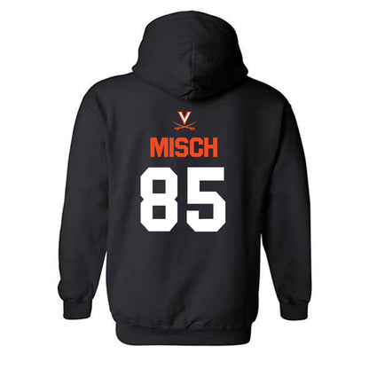 Virginia - NCAA Football : Grant Misch Hooded Sweatshirt