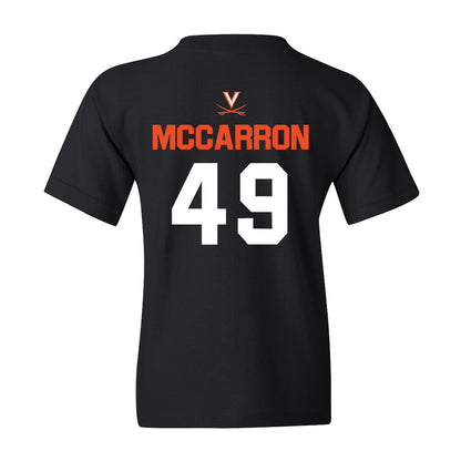 Virginia - NCAA Football : Josh McCarron - Youth T-Shirt