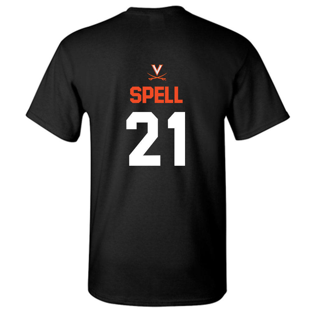Virginia - NCAA Football : Landon Spell Short Sleeve T-Shirt