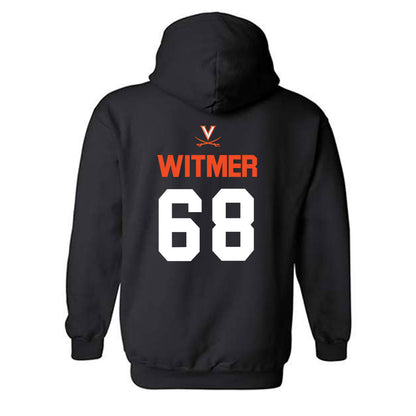 Virginia - NCAA Football : Jack Witmer Hooded Sweatshirt