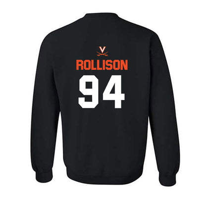 Virginia - NCAA Football : Hayden Rollison - Shersey Sweatshirt