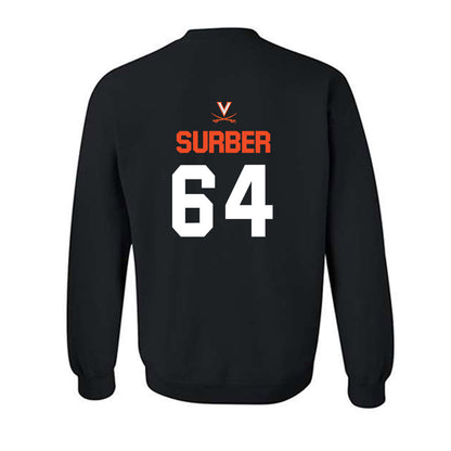 Virginia - NCAA Football : Cole Surber - Sweatshirt