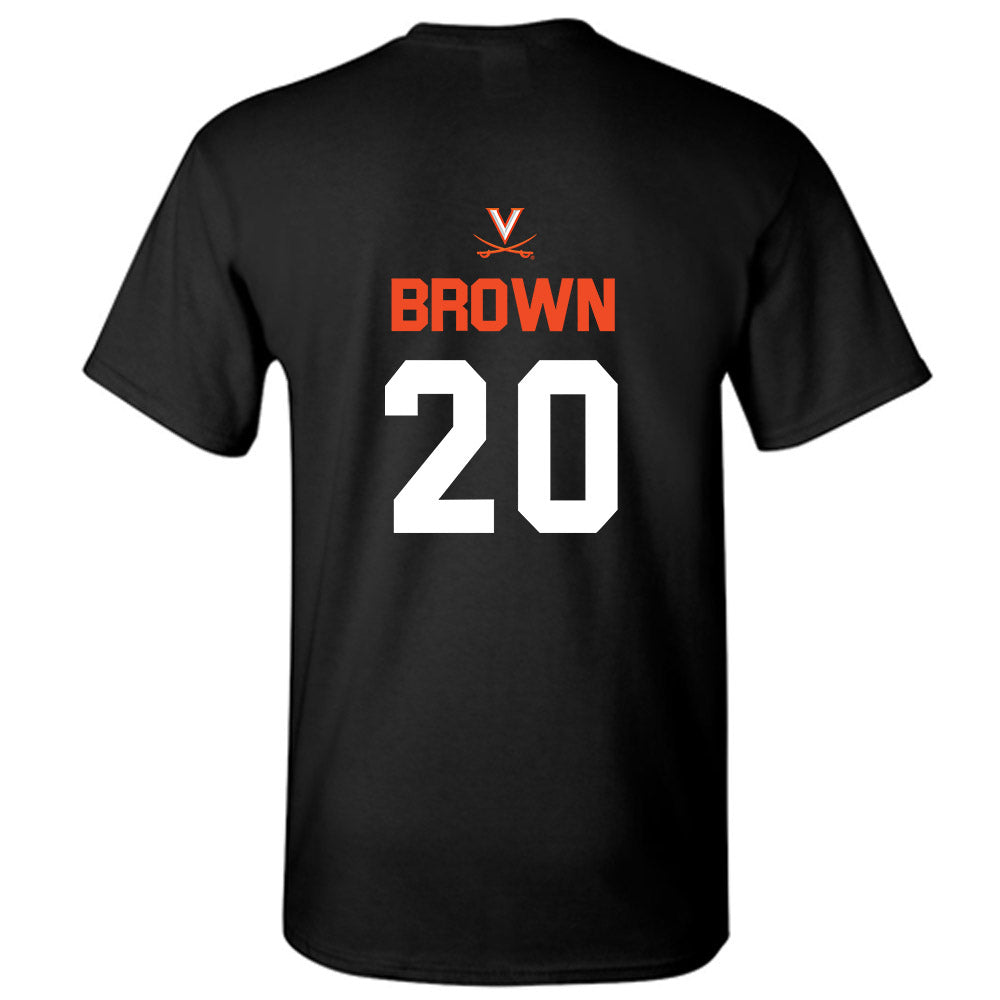 Virginia - NCAA Football : Xavier Brown Short Sleeve T-Shirt