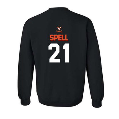 Virginia - NCAA Football : Landon Spell Sweatshirt