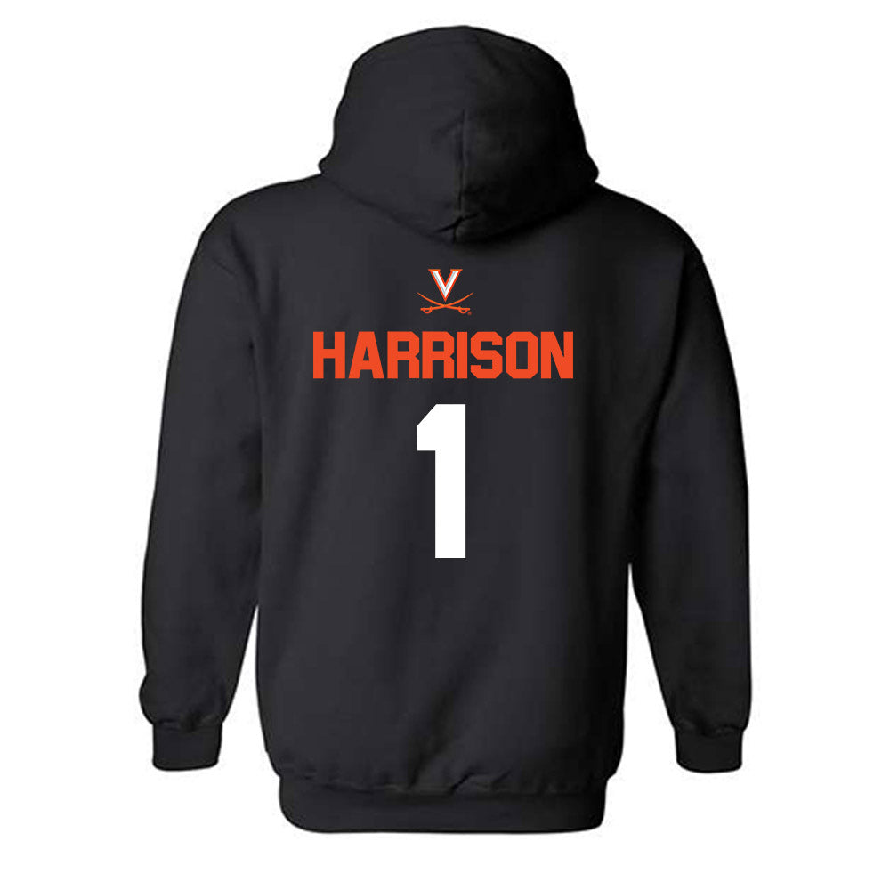 Virginia - NCAA Football : Suderian Harrison - Hooded Sweatshirt