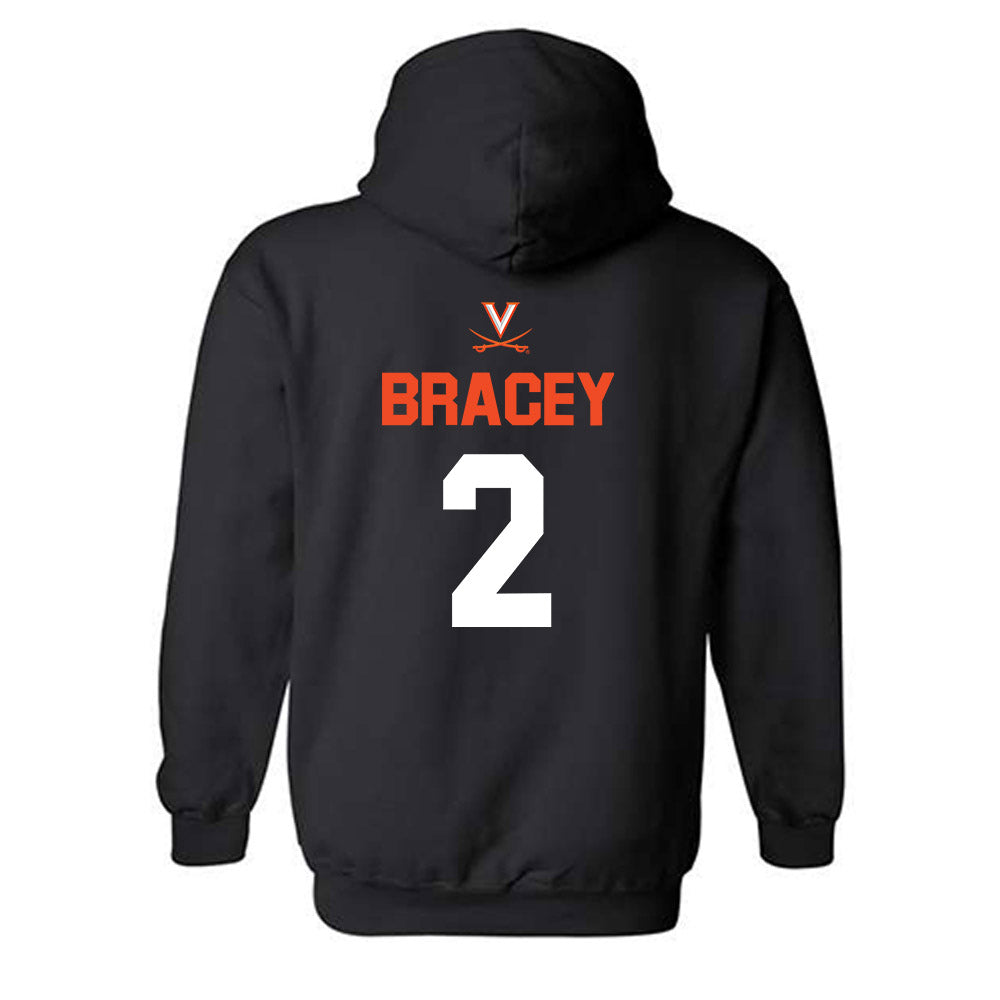 Virginia - NCAA Football : Stevie Bracey Hooded Sweatshirt