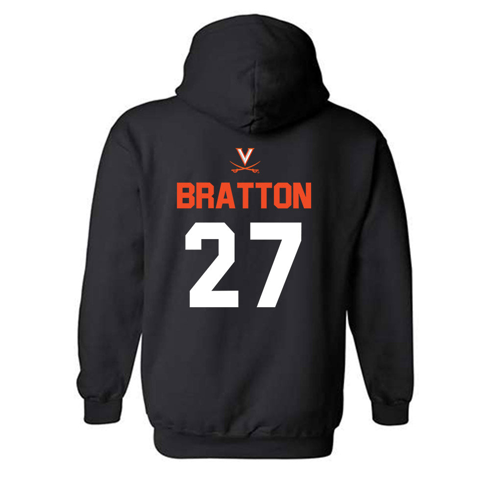 Virginia - NCAA Football : KJ Bratton Hooded Sweatshirt