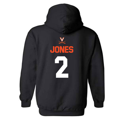 Virginia - NCAA Football : Perris Jones Hooded Sweatshirt