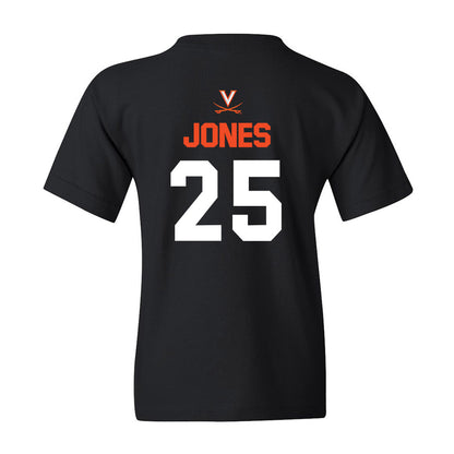 Virginia - NCAA Football : Terell Jones Youth T-Shirt