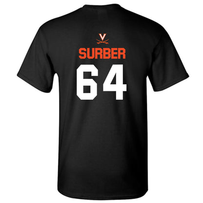 Virginia - NCAA Football : Cole Surber - Short Sleeve T-Shirt