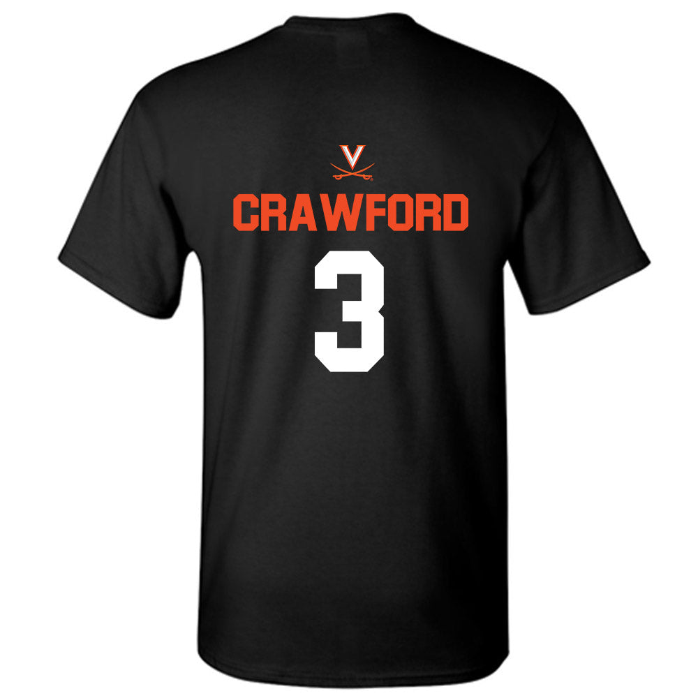 Virginia - NCAA Football : Delaney Crawford Short Sleeve T-Shirt