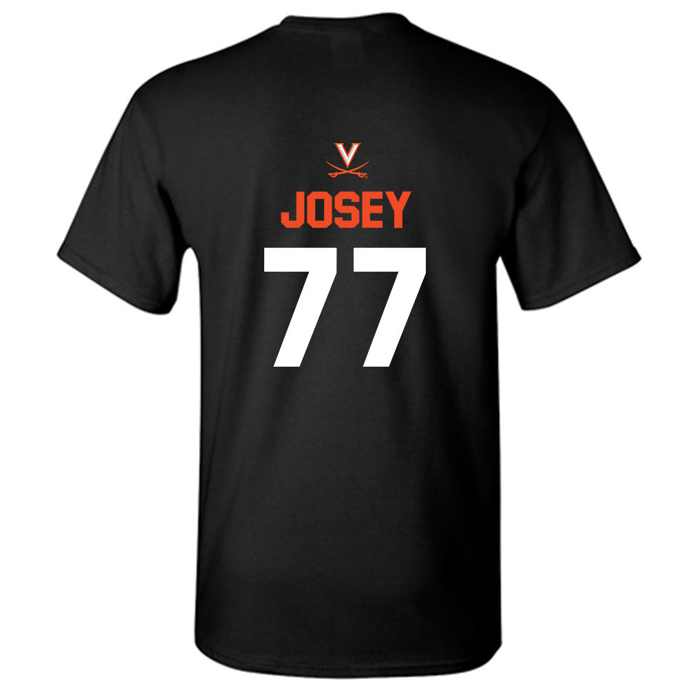 Virginia - NCAA Football : Noah Josey Short Sleeve T-Shirt