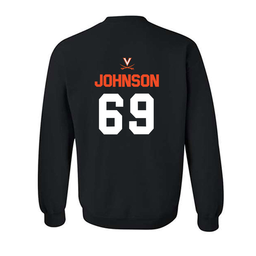 Virginia - NCAA Football : Luke Johnson Sweatshirt