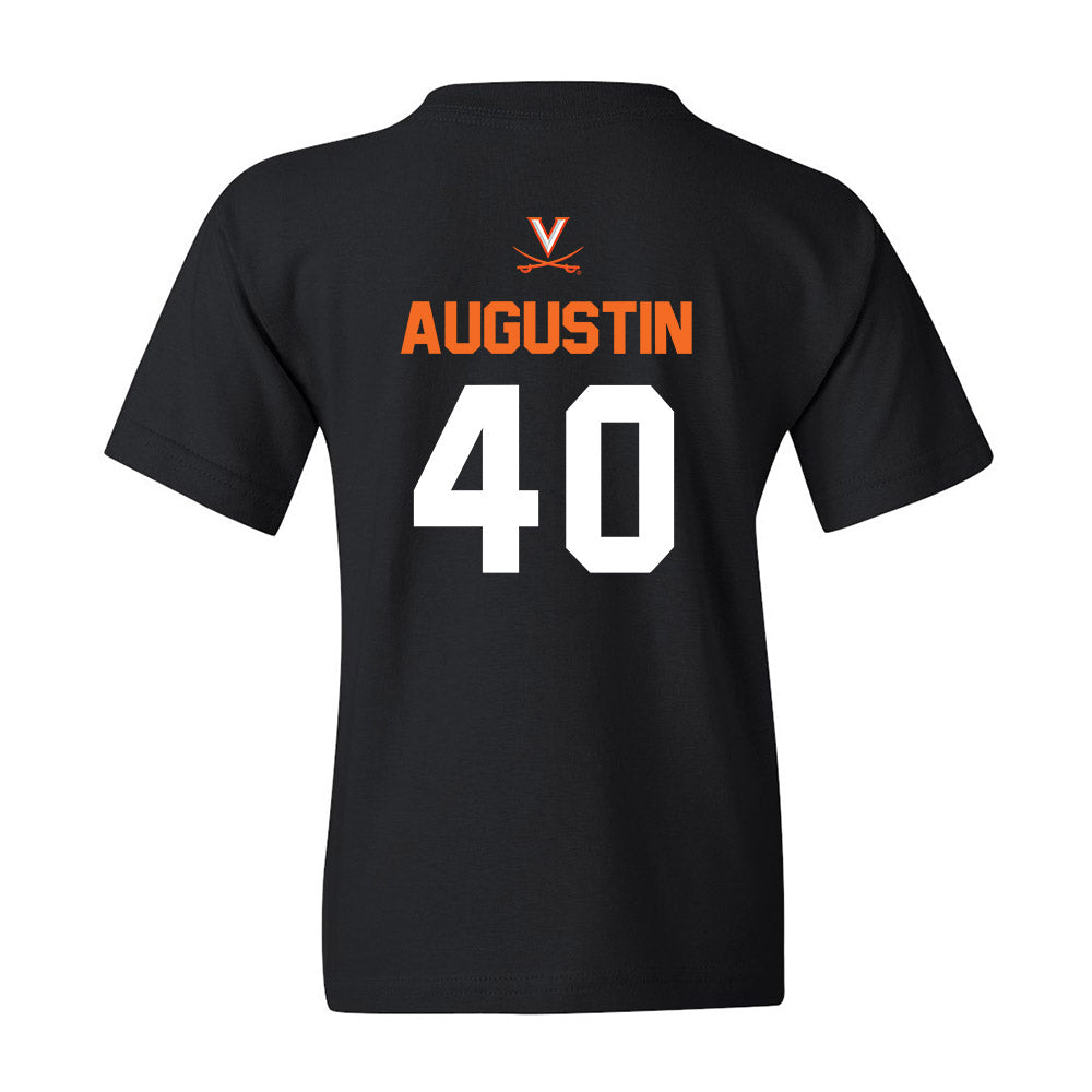 Virginia - NCAA Baseball : Matt Augustin - Youth T-Shirt Sports Shersey