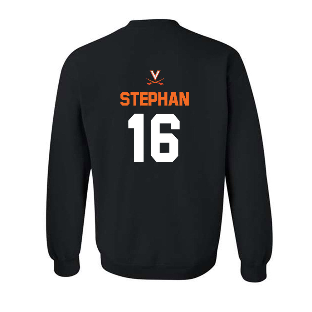 Virginia - NCAA Baseball : Anthony Stephan - Crewneck Sweatshirt Sports Shersey