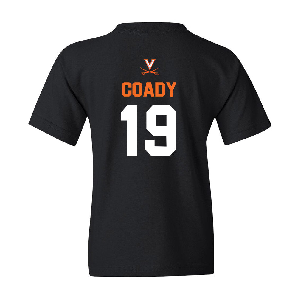 Virginia - NCAA Baseball : Owen Coady - Youth T-Shirt Sports Shersey