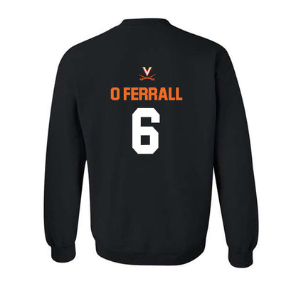 Virginia - NCAA Baseball : Griff O'Ferrall - Crewneck Sweatshirt Sports Shersey