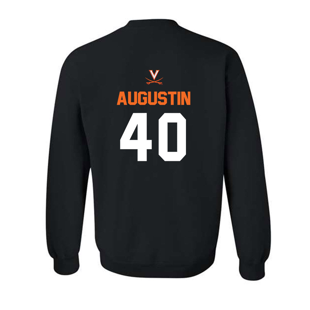 Virginia - NCAA Baseball : Matt Augustin - Crewneck Sweatshirt Sports Shersey