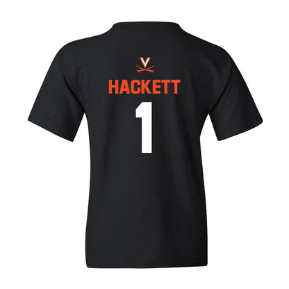 Virginia - NCAA Softball : Kelsey Hackett - Youth T-Shirt Sports Shersey