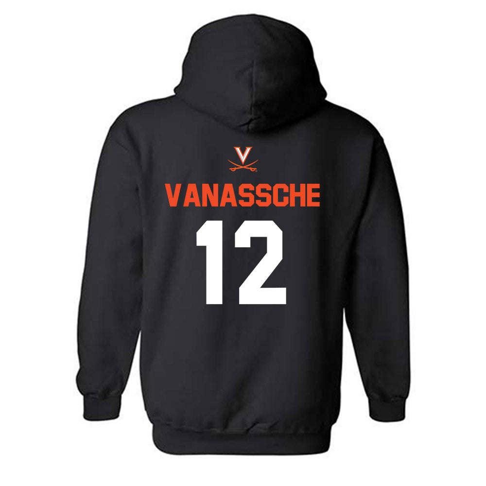 Virginia - NCAA Softball : Lauren VanAssche - Hooded Sweatshirt Sports Shersey