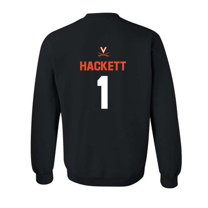 Virginia - NCAA Softball : Kelsey Hackett - Crewneck Sweatshirt Sports Shersey