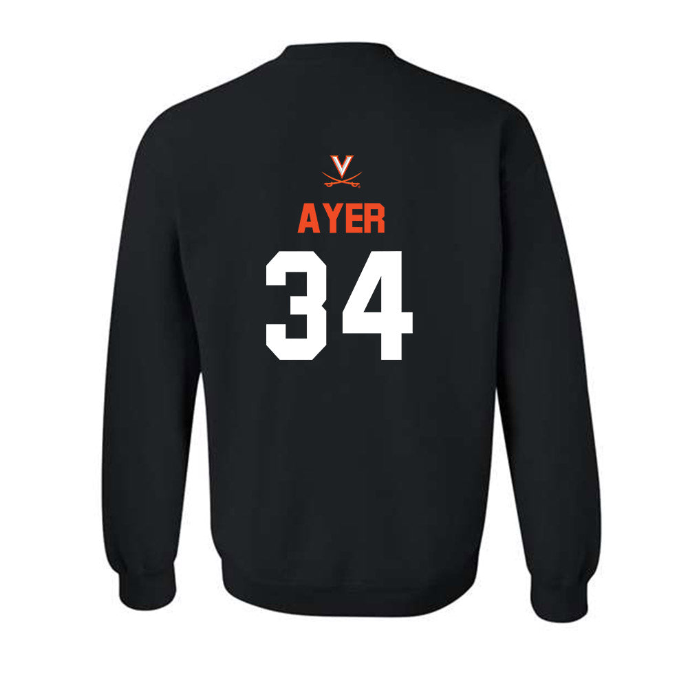 Virginia - NCAA Softball : Kelly Ayer - Crewneck Sweatshirt Sports Shersey