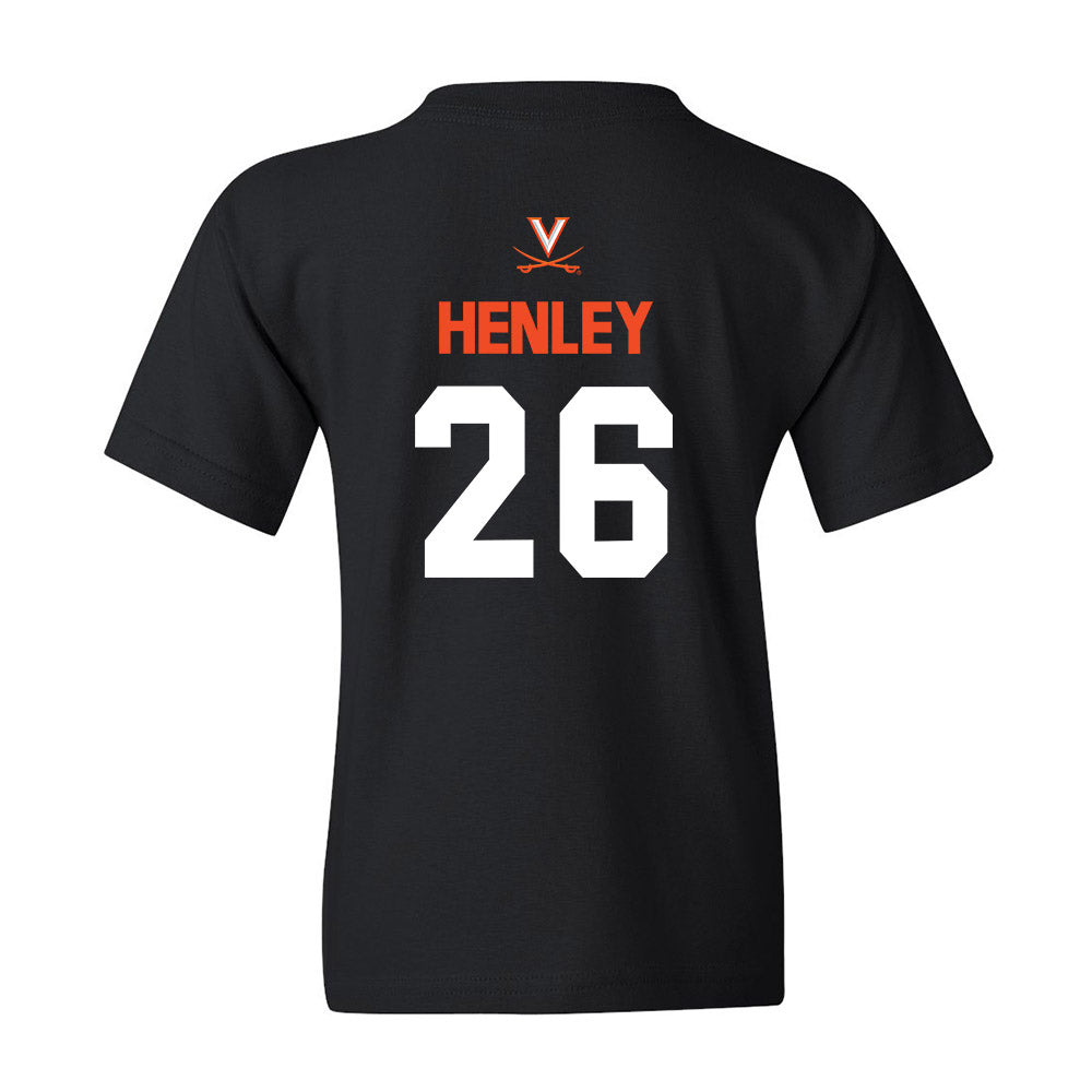 Virginia - NCAA Softball : Savanah Henley - Youth T-Shirt Sports Shersey