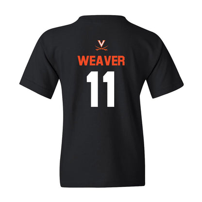 Virginia - NCAA Softball : Abby Weaver - Youth T-Shirt Sports Shersey