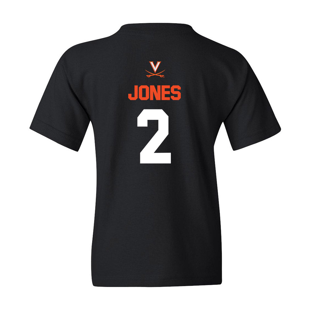 Virginia - NCAA Softball : Kailyn Jones - Youth T-Shirt Sports Shersey