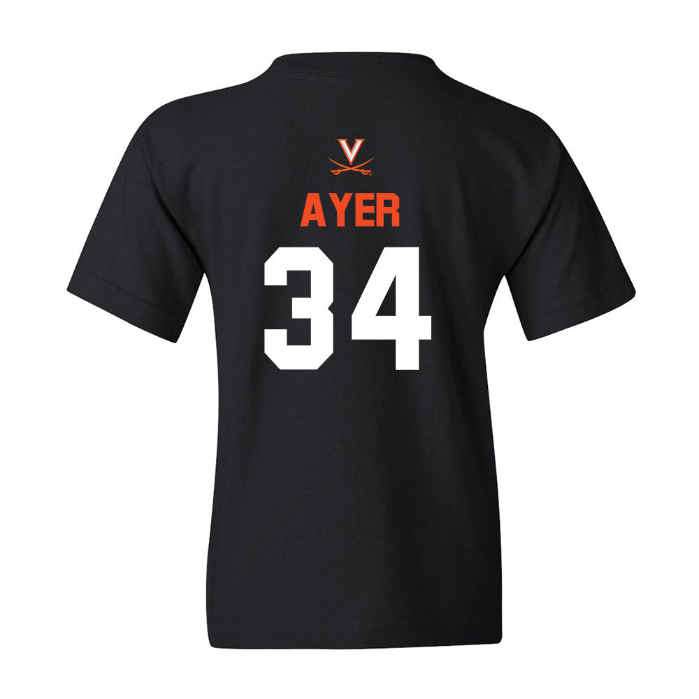 Virginia - NCAA Softball : Kelly Ayer - Youth T-Shirt Sports Shersey