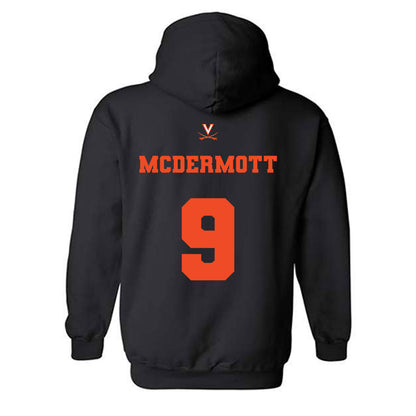 Virginia - NCAA Women's Soccer : Meredith McDermott - Hooded Sweatshirt Classic Shersey