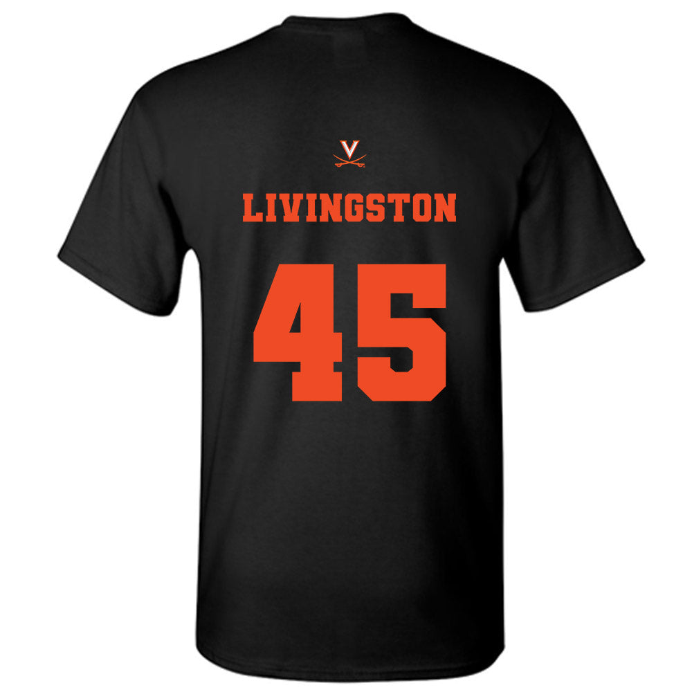 Virginia - NCAA Football : Aidan Livingston Short Sleeve T-Shirt