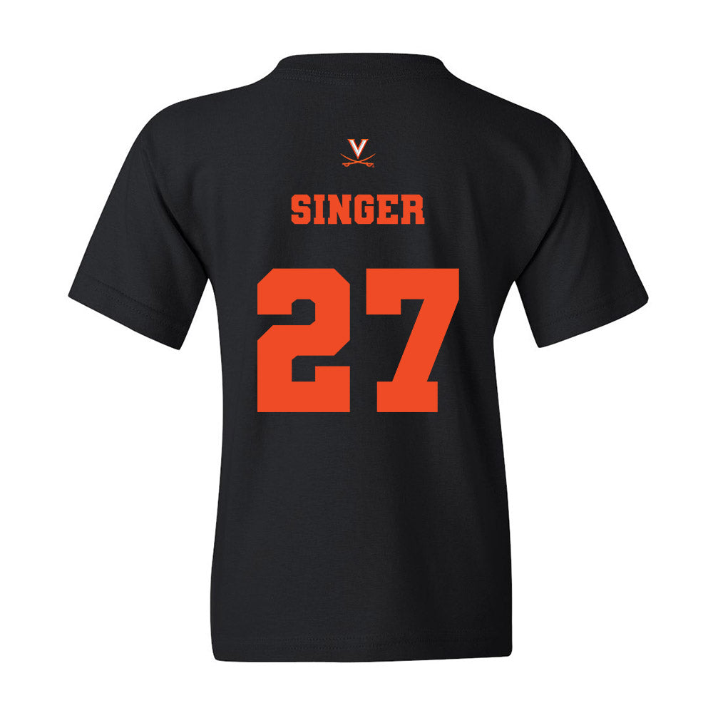 Virginia - NCAA Men's Soccer : Jack Singer - Youth T-Shirt Classic Shersey