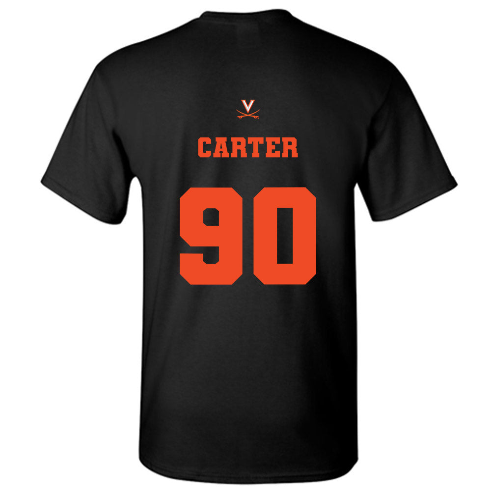 Virginia - NCAA Football : Jahmeer Carter Short Sleeve T-Shirt