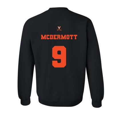 Virginia - NCAA Women's Soccer : Meredith McDermott - Crewneck Sweatshirt Classic Shersey