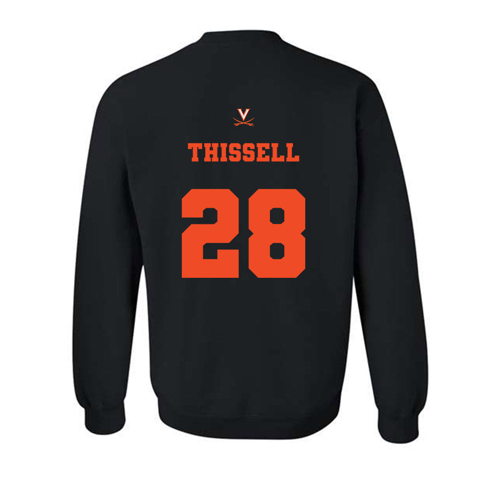 Virginia - NCAA Men's Soccer : Matthew Thissell - Crewneck Sweatshirt Classic Shersey